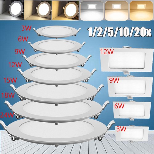 Led panel einbaustrahler - led,