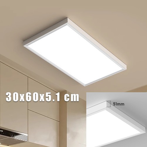 Led panel deckenlampe - deckenlampe, 60x30cm
