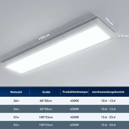 Led panel deckenlampe - led,