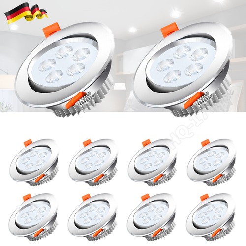 10x 230v led einbauleuchte - 10x,