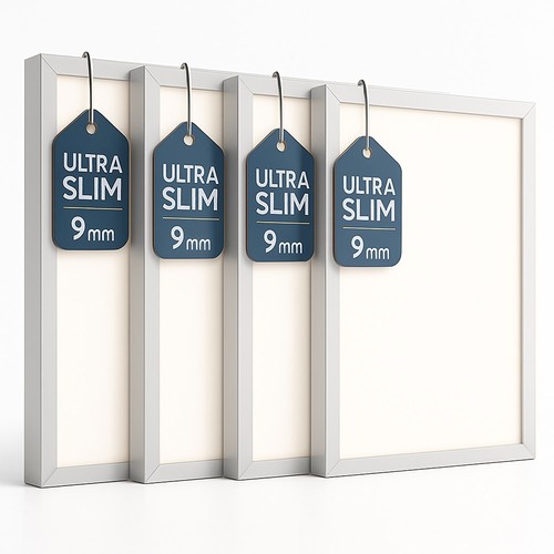4er set led panel - set,
