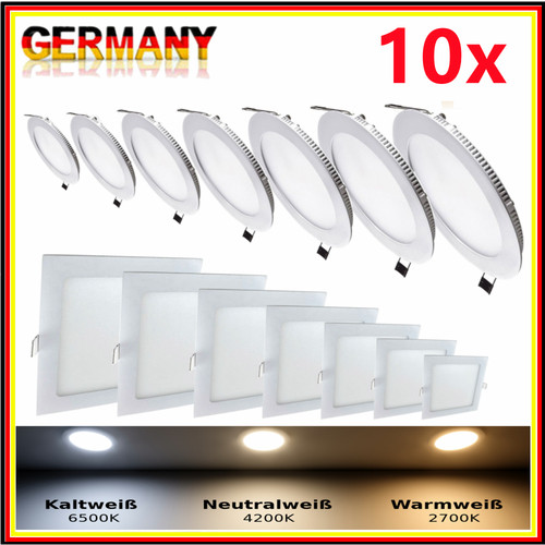 10x led panel - 10x, ultraslim